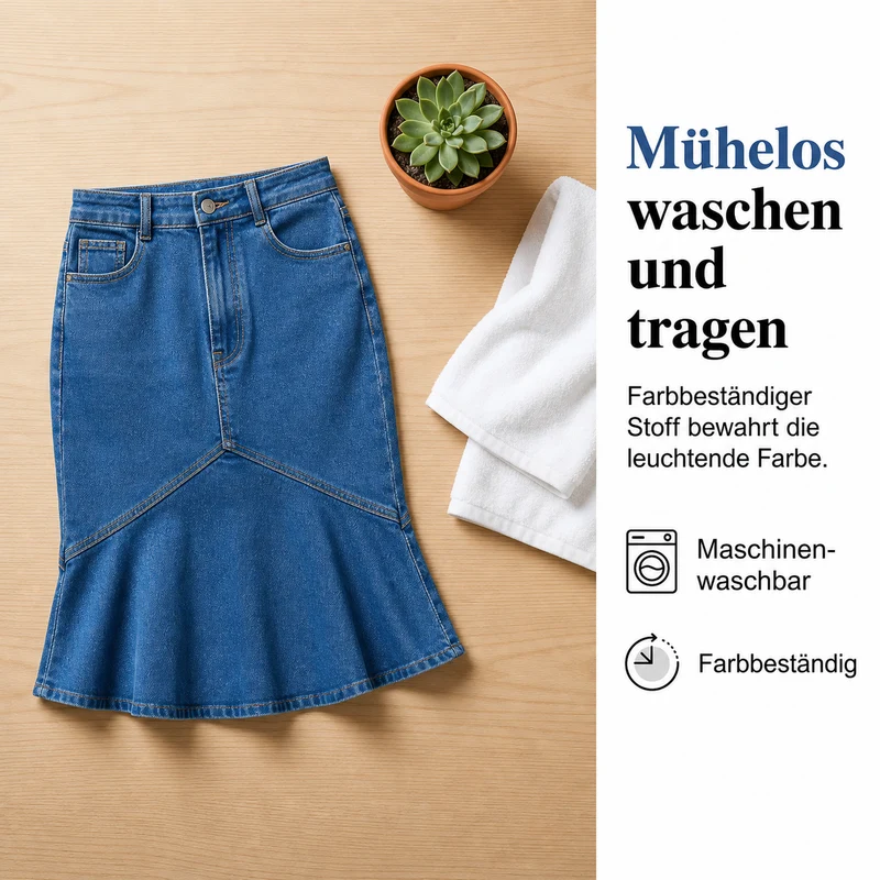 Levenne | Moderner Mermaid-Jeansrock für den Alltag