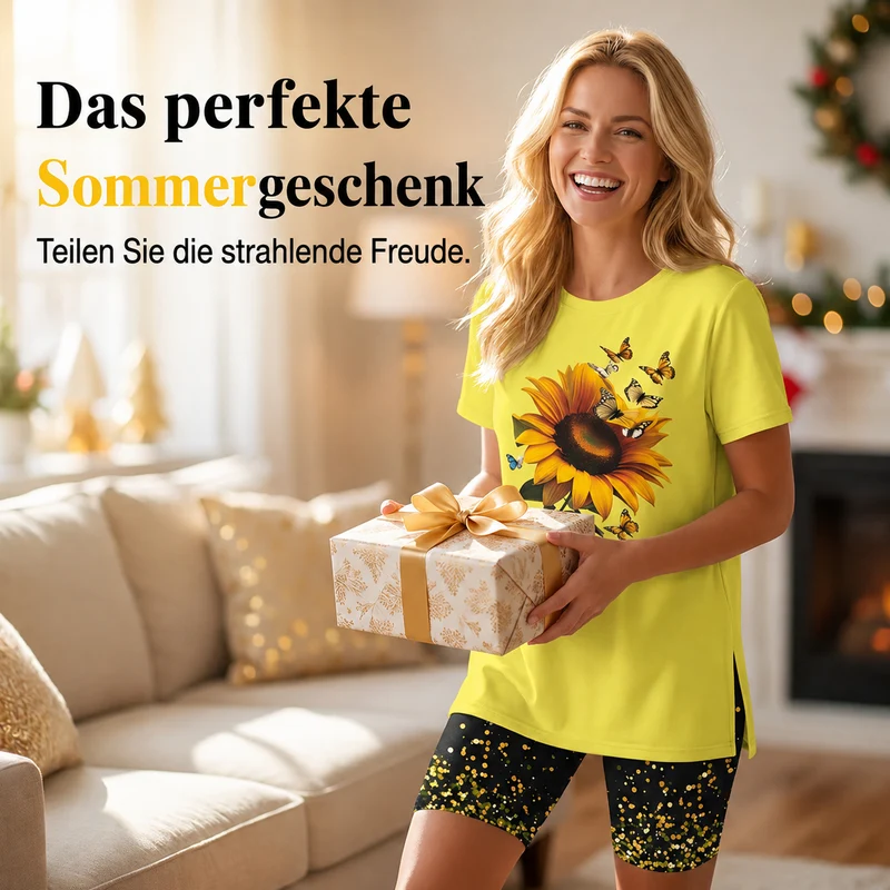 Hemelia | Zweiteiliges Freizeitset mit seitlichem Schlitz