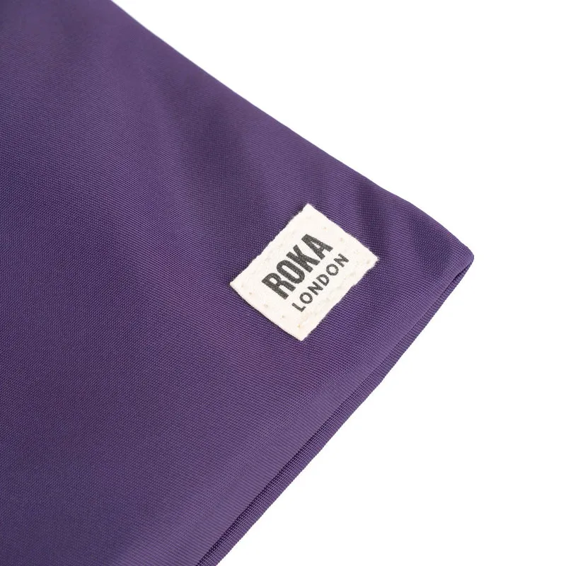 ROKA Chelsea Majestic Purple Tasche aus recyceltem Nylon