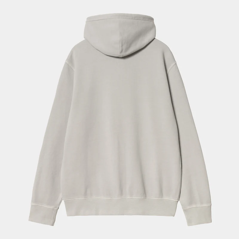 Carhartt WIP Herren Duster Script Reißverschluss vorne Jacke Hoodie - Basalt
