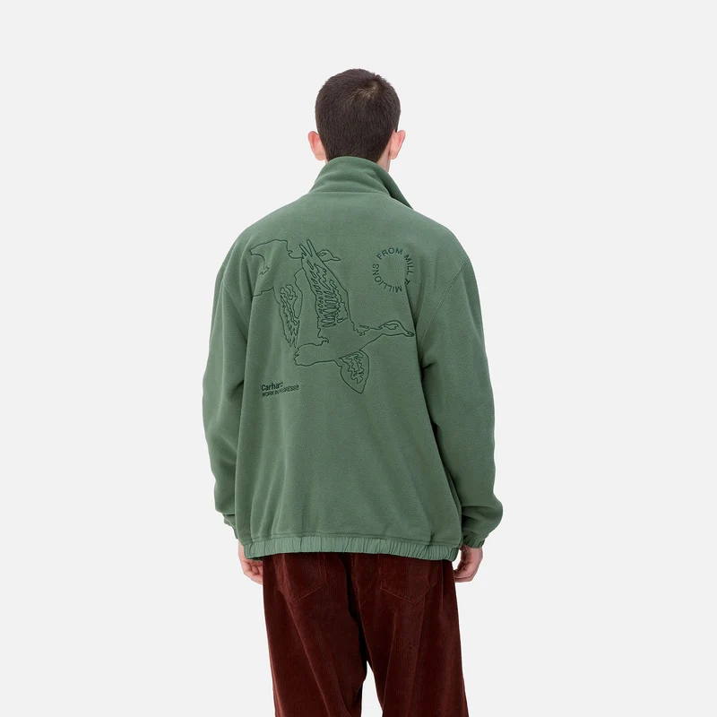 Carhartt WIP Herren Flying Ducks Liner - Entengrün