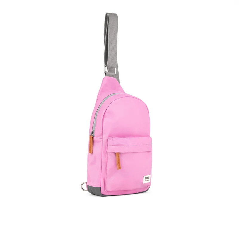 ROKA Willesden B Große Tasche aus recyceltem Nylon – Orchidee