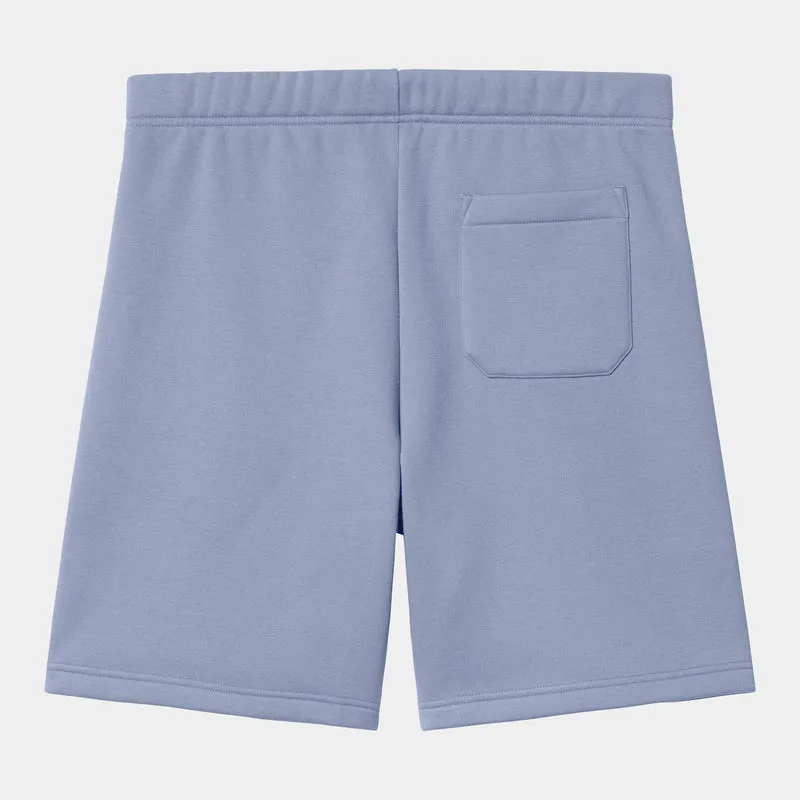 Carhartt WIP Herren Chase Sweatshorts - Charm Blue