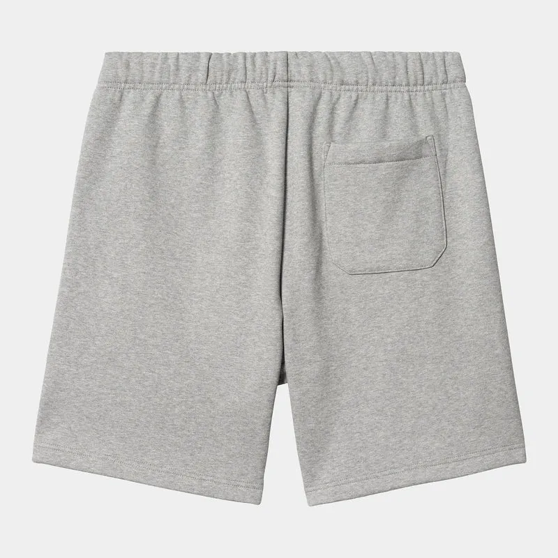Carhartt WIP Herren Chase Sweat Shorts - Grau meliert