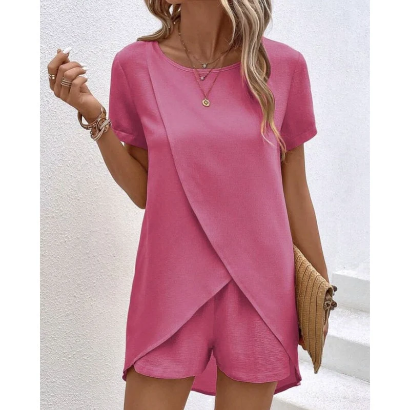 Frassa | Zweiteiliges Set mit asymmetrischem Top
