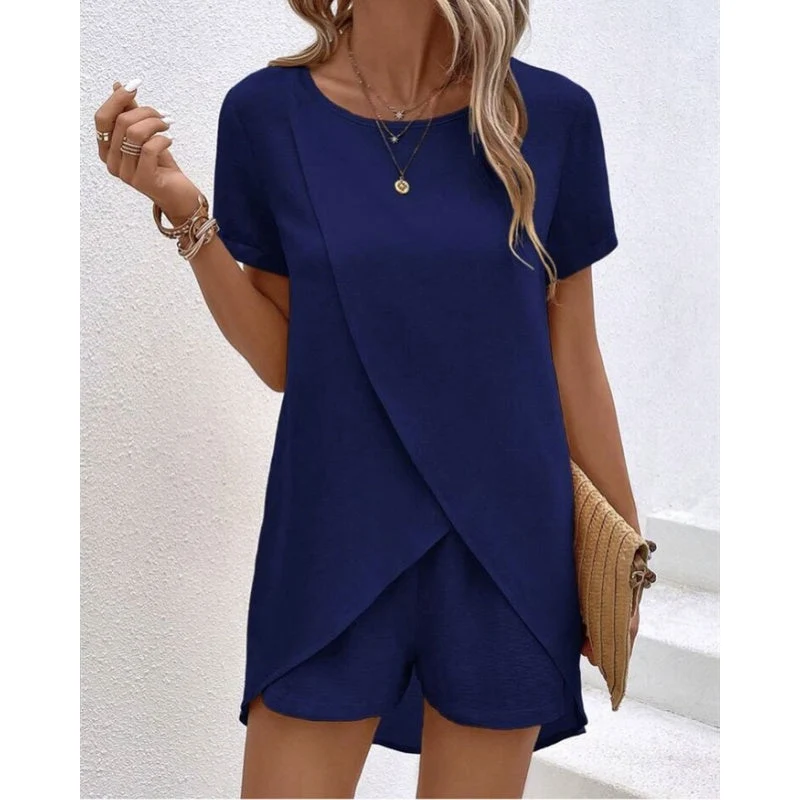Frassa | Zweiteiliges Set mit asymmetrischem Top