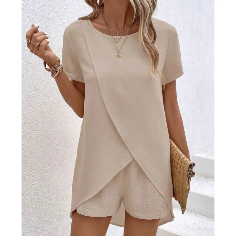 Frassa | Zweiteiliges Set mit asymmetrischem Top