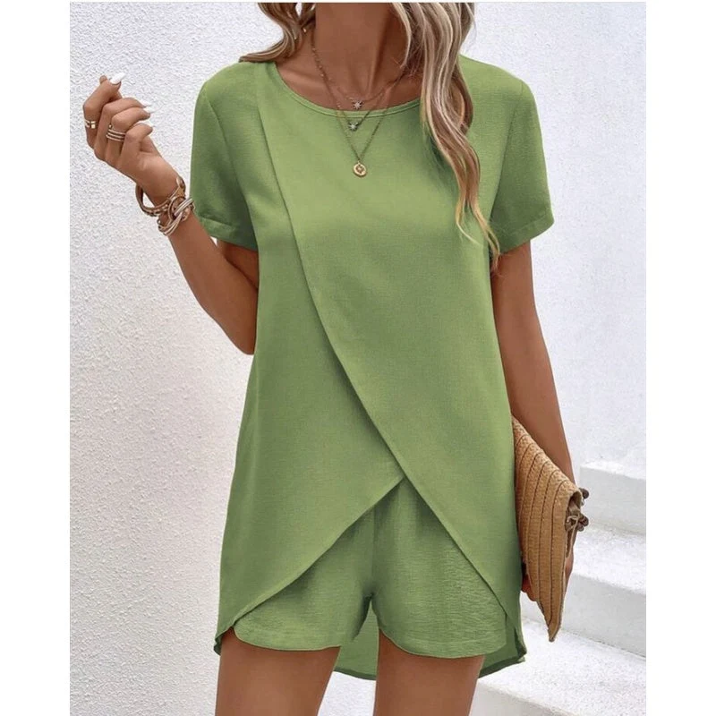 Frassa | Zweiteiliges Set mit asymmetrischem Top