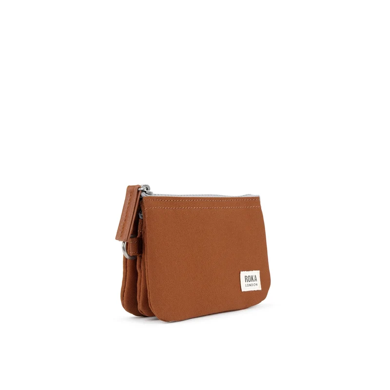 ROKA Carnaby Bran Kleine Handtasche aus recyceltem Canvas