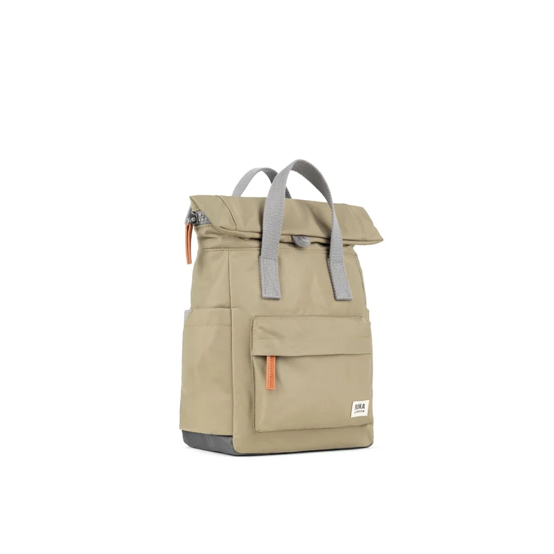 ROKA Canfield Kleine Tasche aus recyceltem Nylon, Farbe: Taupe