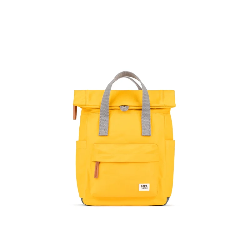 ROKA Canfield B Safran Kleine Tasche aus recyceltem Nylon