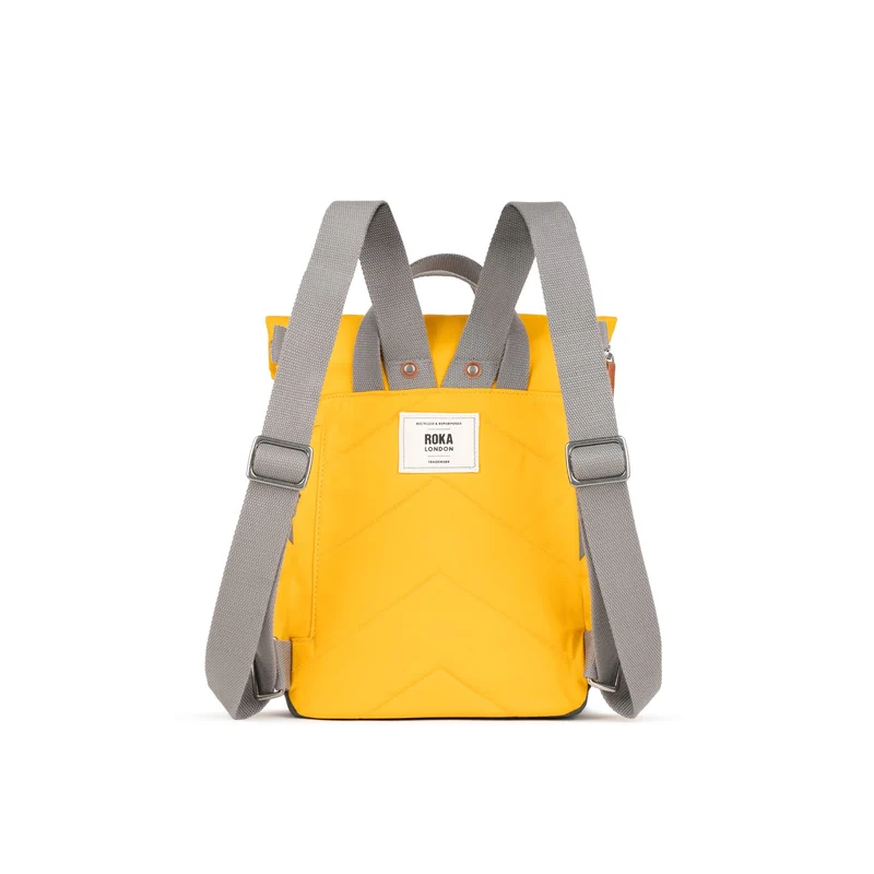 ROKA Canfield B Safran Kleine Tasche aus recyceltem Nylon