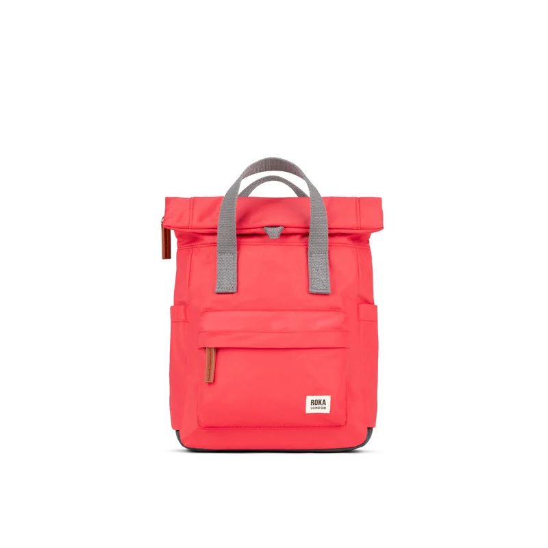 ROKA Canfield B Poppy Kleine Tasche aus recyceltem Nylon