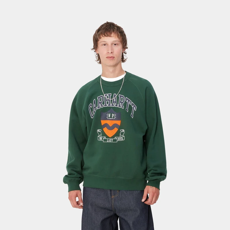 Carhartt WIP Lazy Duck Sweat-Oberteil für Herren - Sycamore Tree