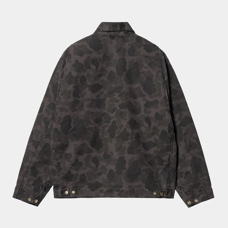 Carhartt WIP Duck Detroit Jacke für Herren - Entengrün / Graphit