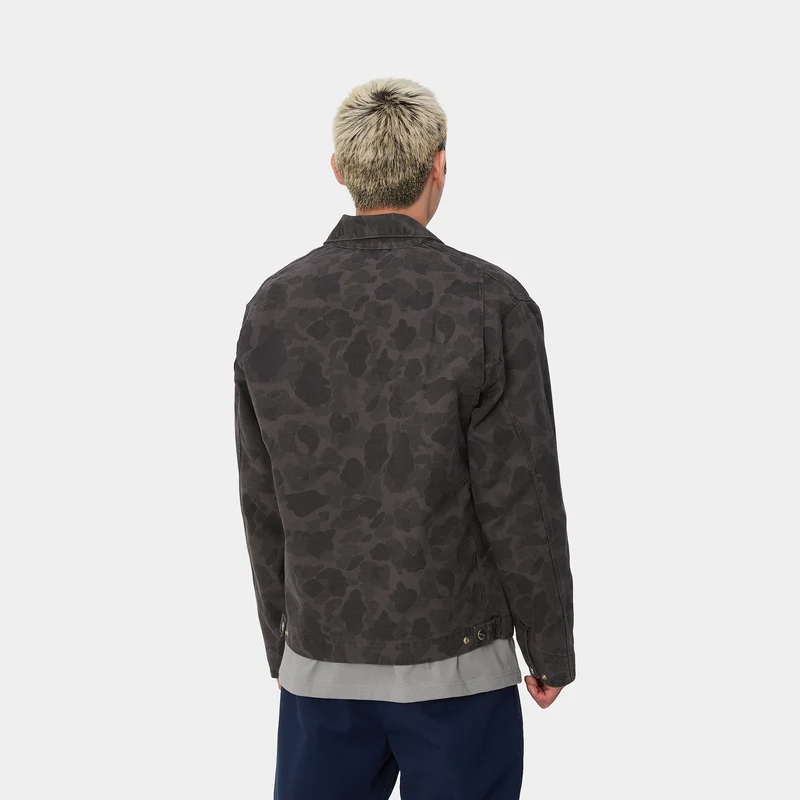 Carhartt WIP Duck Detroit Jacke für Herren - Entengrün / Graphit