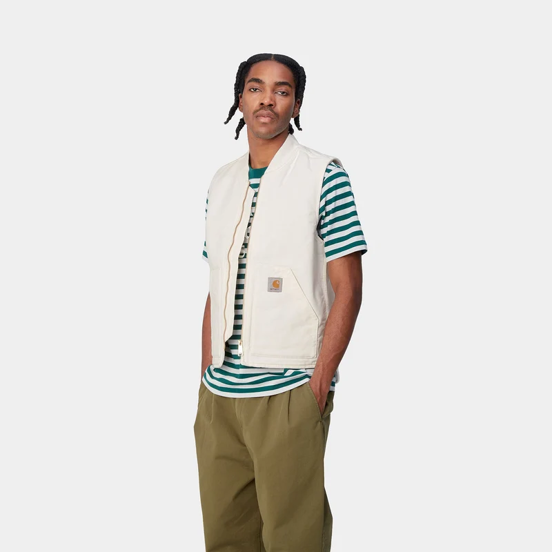 Carhartt WIP Klassische Weste für Herren - Wachs