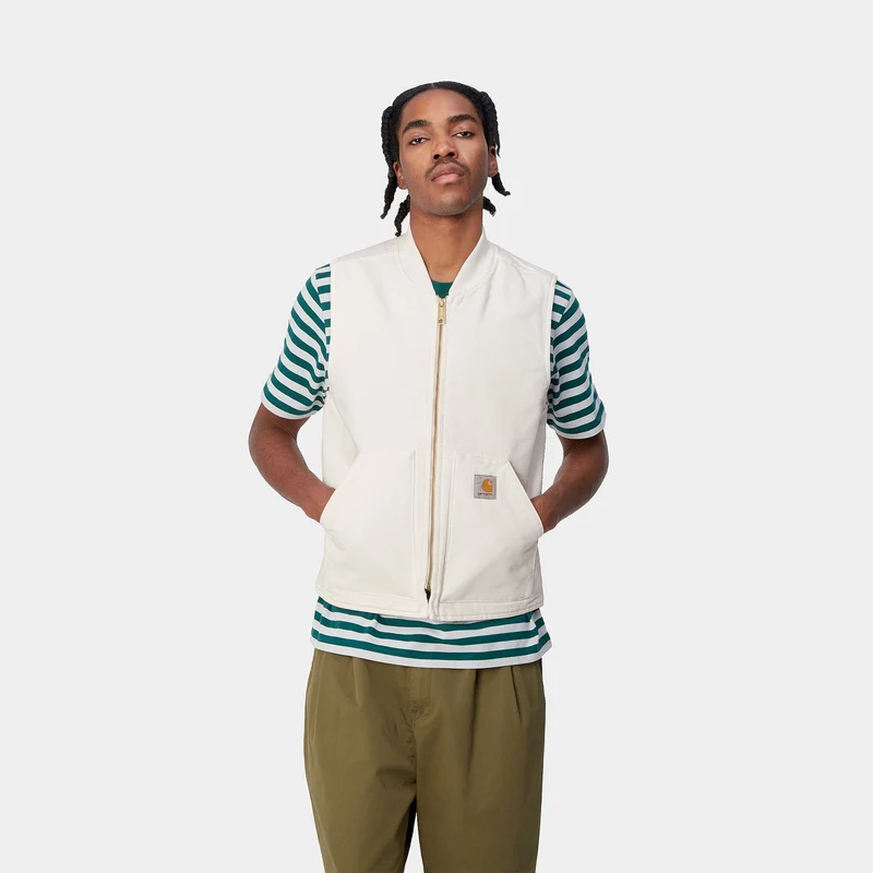 Carhartt WIP Klassische Weste für Herren - Wachs