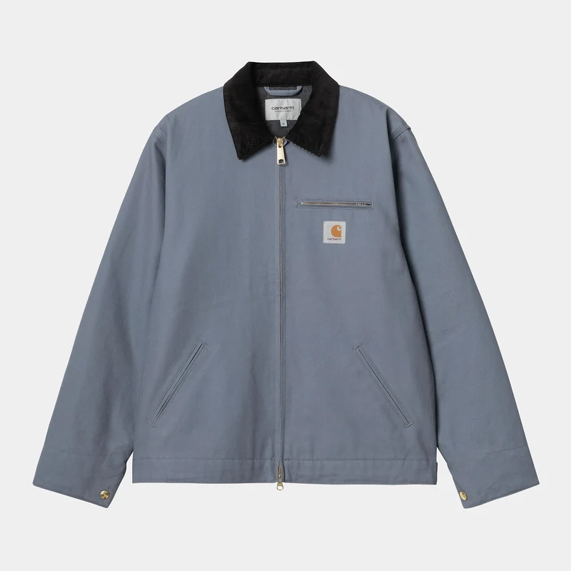 Carhartt WIP Detroit Jacke für Herren - Taubengrau / Schwarz