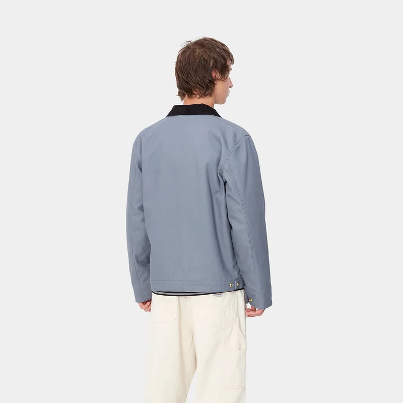 Carhartt WIP Detroit Jacke für Herren - Taubengrau / Schwarz