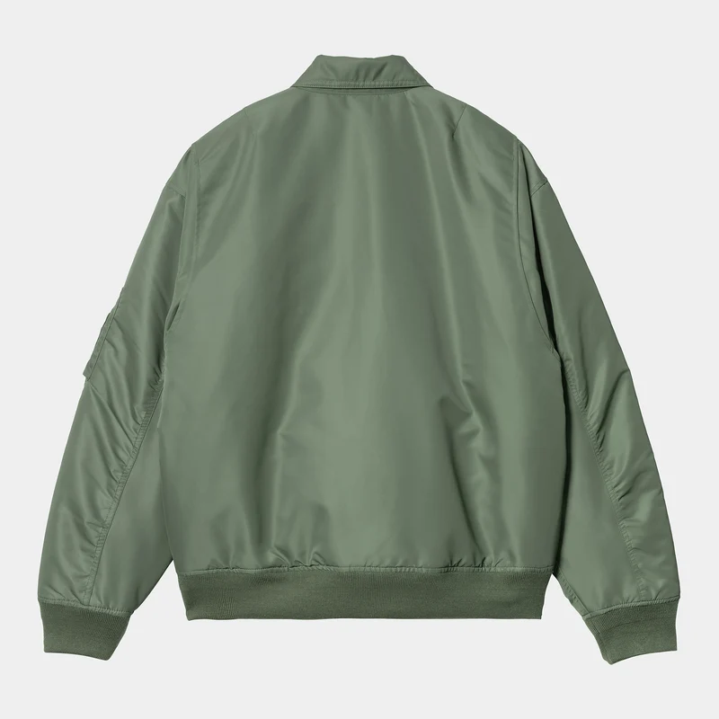 Carhartt WIP Olten Bomberjacke für Herren - Entengrün / Kurkuma