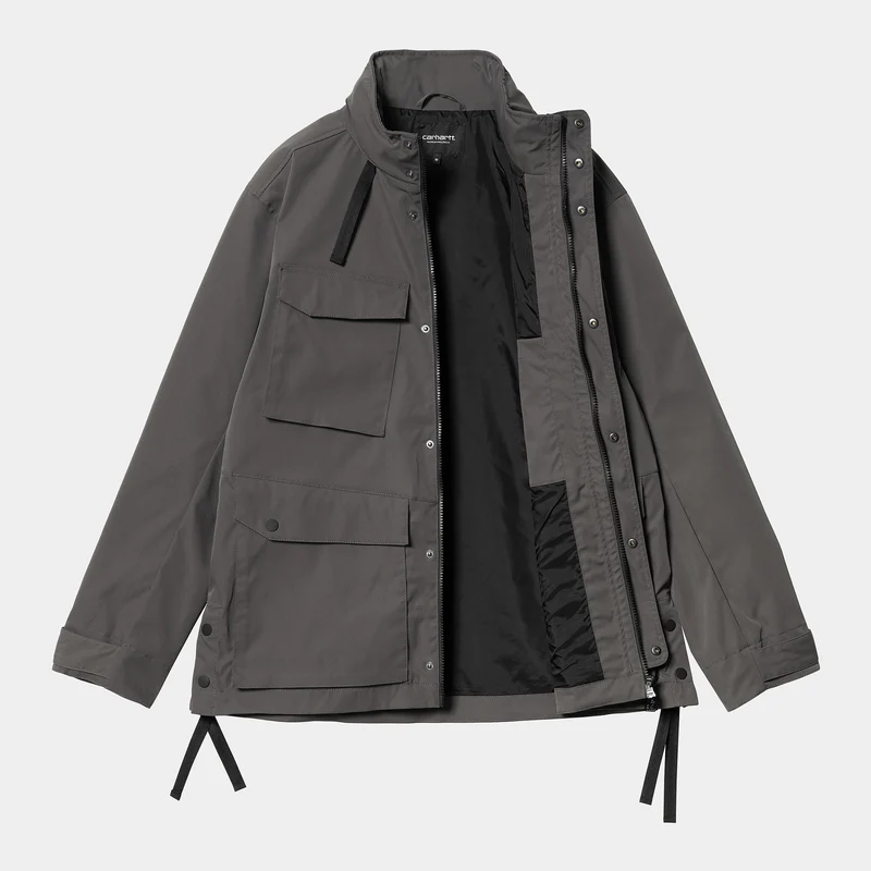 Carhartt WIP Herren Balto Jacke - Graphit