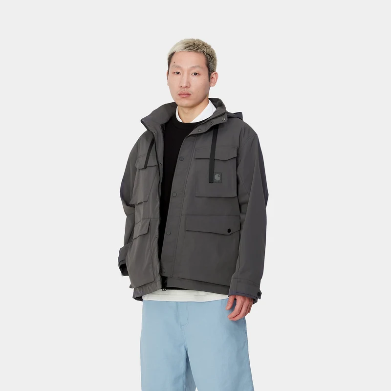 Carhartt WIP Herren Balto Jacke - Graphit