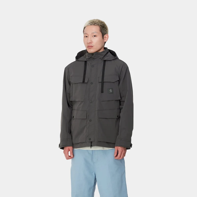 Carhartt WIP Herren Balto Jacke - Graphit