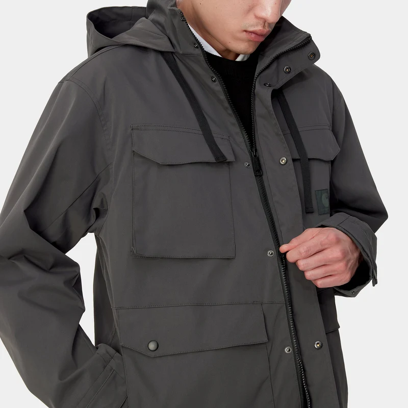 Carhartt WIP Herren Balto Jacke - Graphit