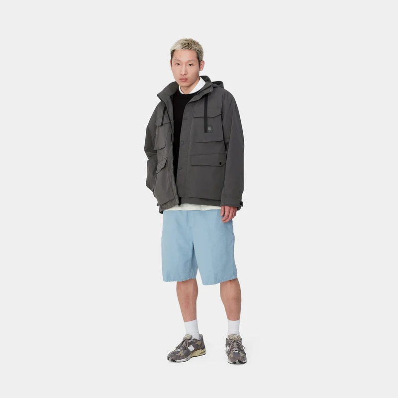 Carhartt WIP Herren Balto Jacke - Graphit