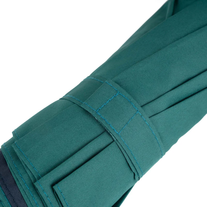 ROKA Waterloo – Regenschirm aus recyceltem Nylon in Blaugrün/Mitternachtsblau