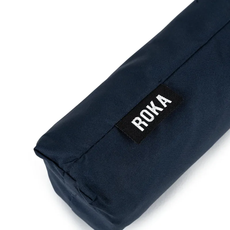 ROKA Waterloo Midnight Regenschirm aus recyceltem Nylon