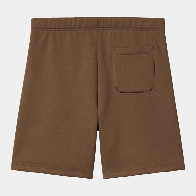 Carhartt WIP Herren Chase Sweat Shorts - Schokolade