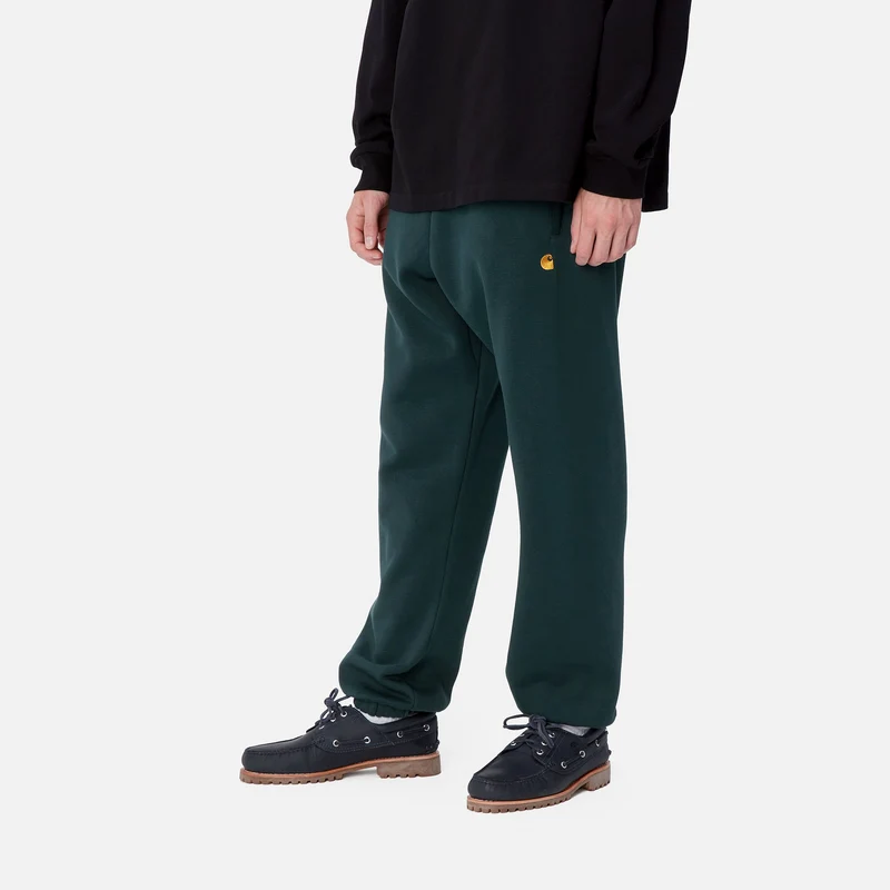 Carhartt WIP Herren Chase Jogginghose - Entenblau