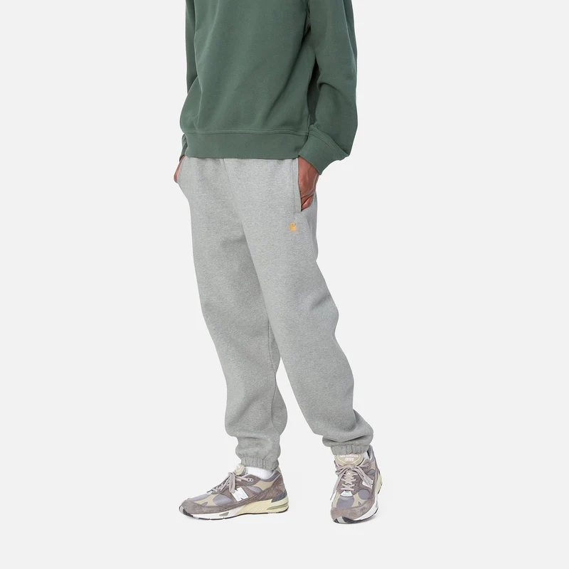 Carhartt WIP Chase-Trainingshose für Herren – Grau meliert
