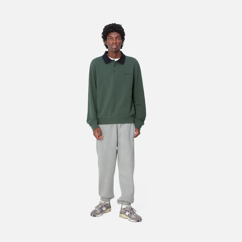 Carhartt WIP Chase-Trainingshose für Herren – Grau meliert