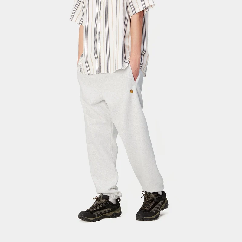 Carhartt WIP Chase Jogginghose für Herren - Ash Heather