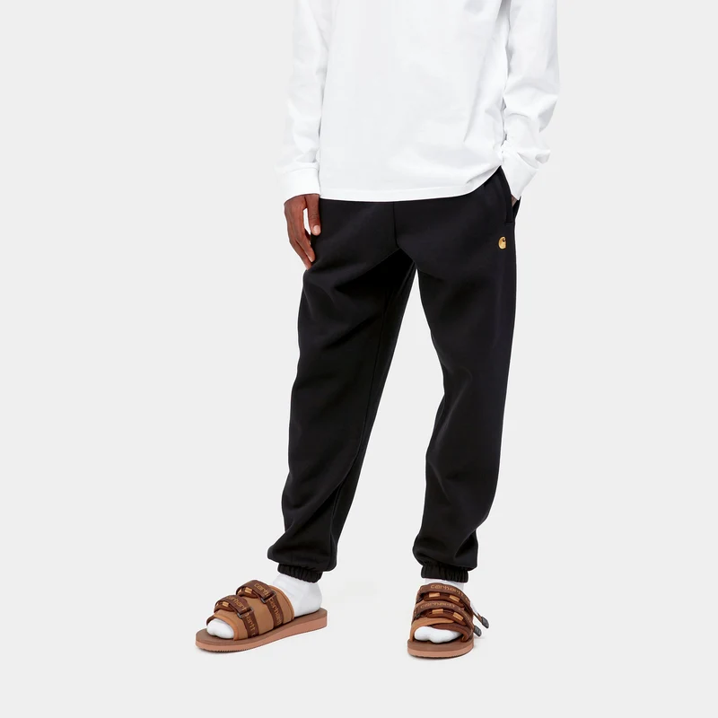 Carhartt WIP Herren Chase Jogginghose – Schwarz