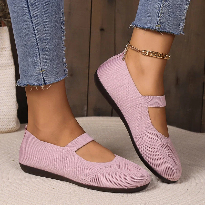Chuona | Atmungsaktive Strick-Flats für Damen