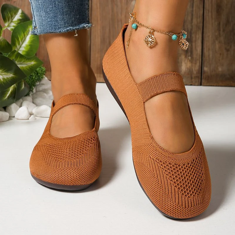 Chuona | Atmungsaktive Strick-Flats für Damen