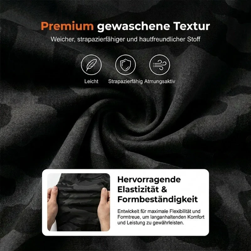Flourence | Robuste Herren-Shorts im Military-Look