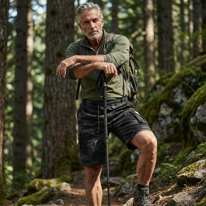Flourence | Robuste Herren-Shorts im Military-Look