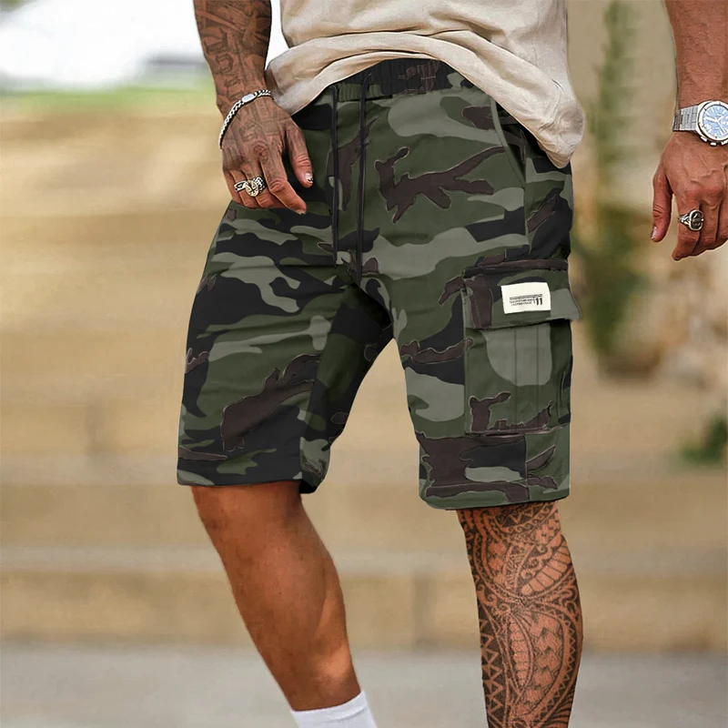 Flourence | Robuste Herren-Shorts im Military-Look