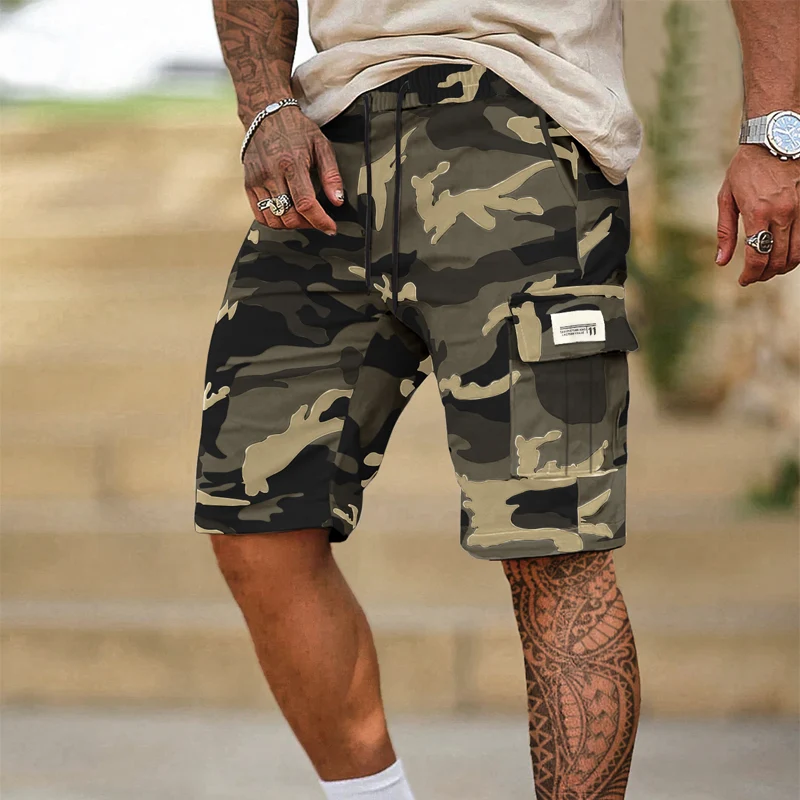 Flourence | Robuste Herren-Shorts im Military-Look