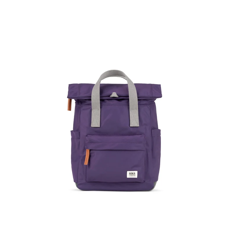 ROKA Canfield B Majestic Purple Kleine Tasche aus recyceltem Nylon