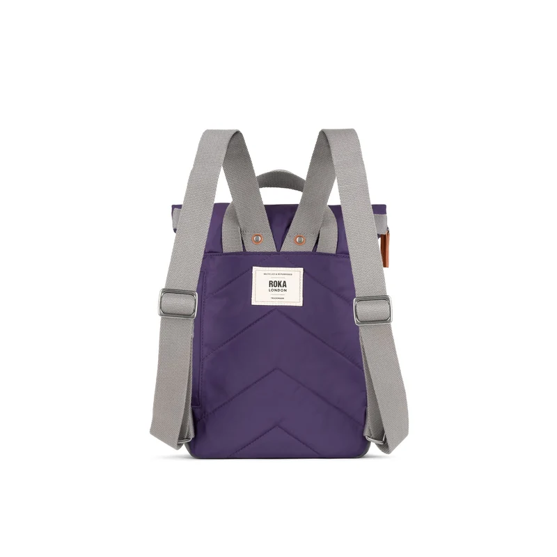 ROKA Canfield B Majestic Purple Kleine Tasche aus recyceltem Nylon