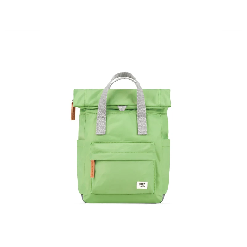 ROKA Canfield B Kiwi Kleine Tasche aus recyceltem Nylon