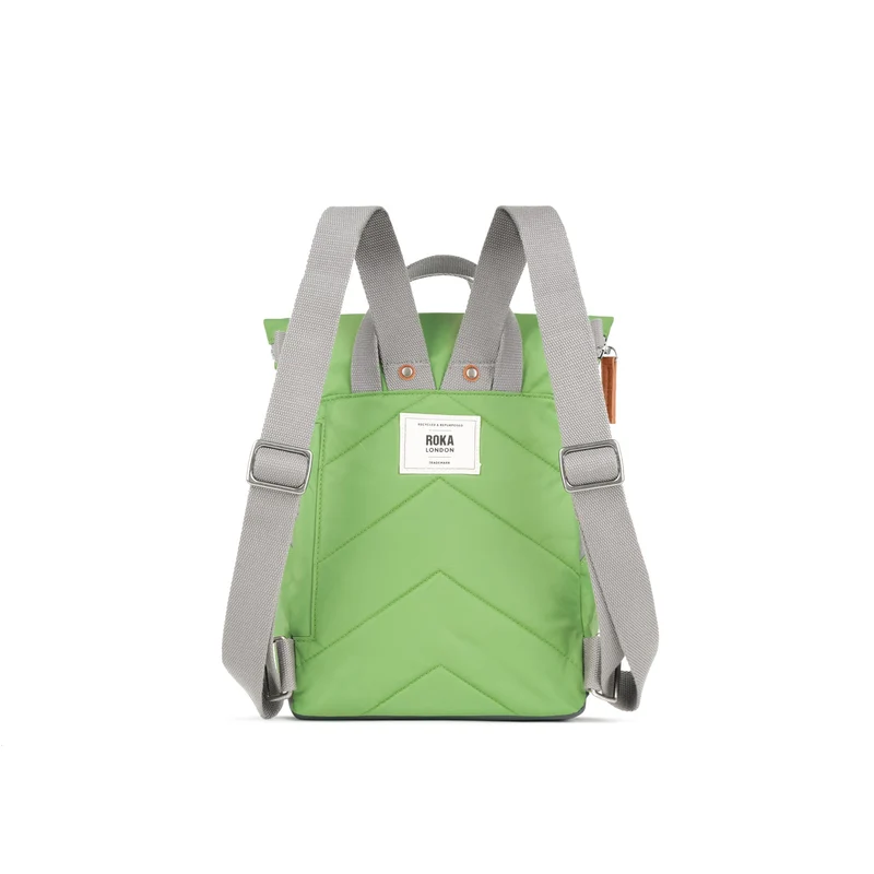 ROKA Canfield B Kiwi Kleine Tasche aus recyceltem Nylon