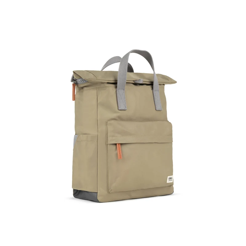 ROKA Canfield B Taupe Medium Tasche aus recyceltem Nylon