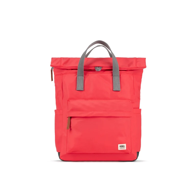 ROKA Canfield B Poppy Medium Tasche aus recyceltem Nylon